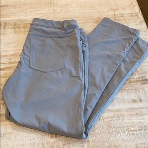 Men’s grey ABC lululemon pant size 34
